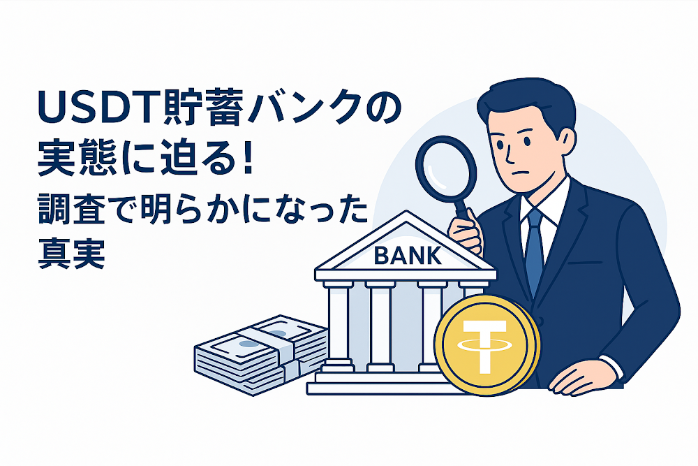 USDT貯蓄バンク（jpycf.com）の実態に迫る！調査で明らかになった真実