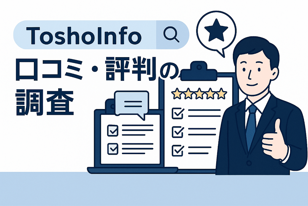 ToshoInfoの口コミ・評判の調査