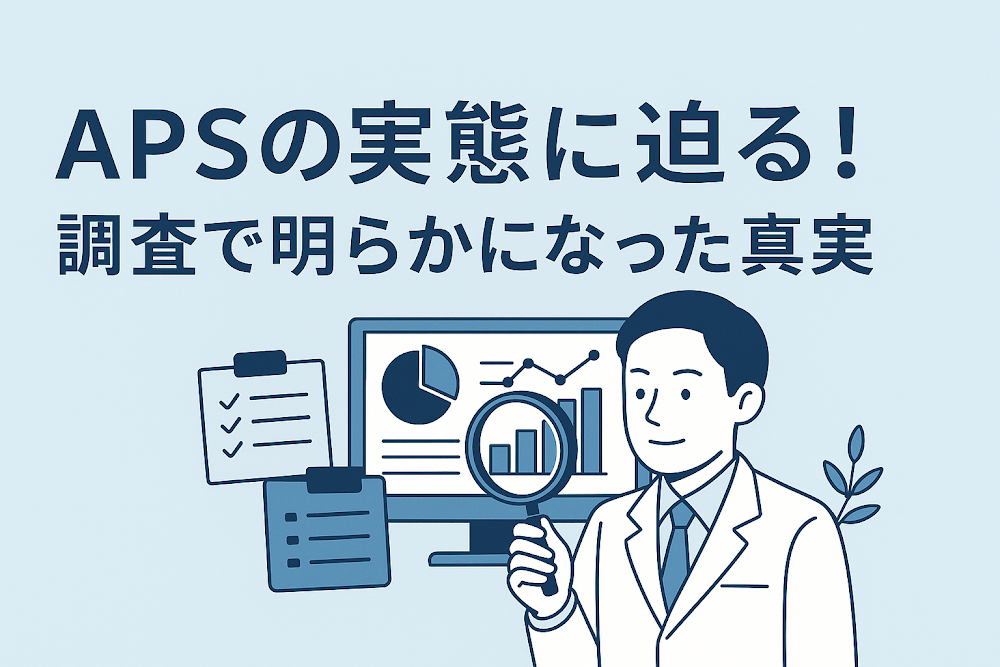 APSの実態に迫る！調査で明らかになった真実